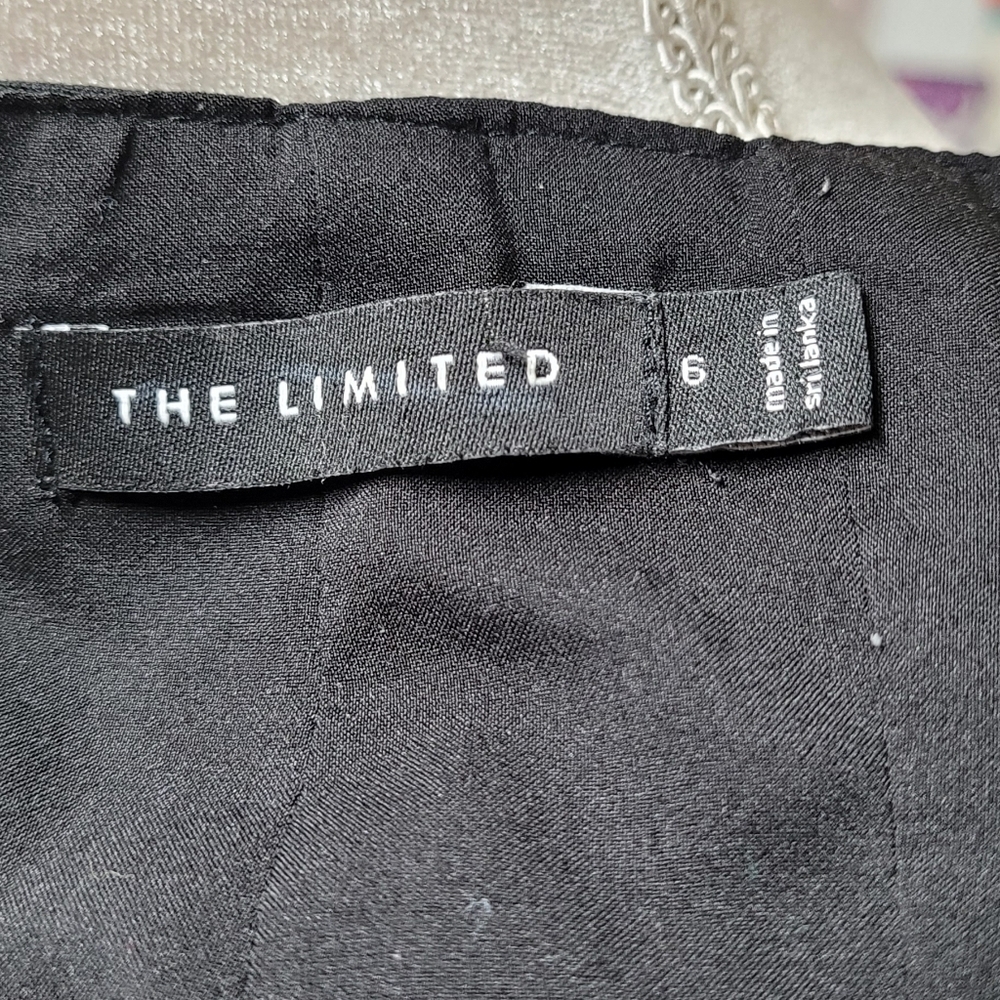 The Limited Rare Vintage Black Pinstripe Backless Halter Vest Flared Mini Skirt - Picture 13 of 15